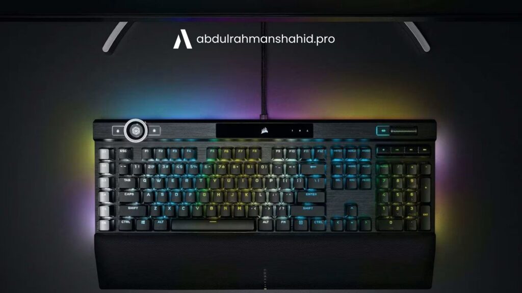 Testing Back Lights of Corsair K100 RGB Keyboard